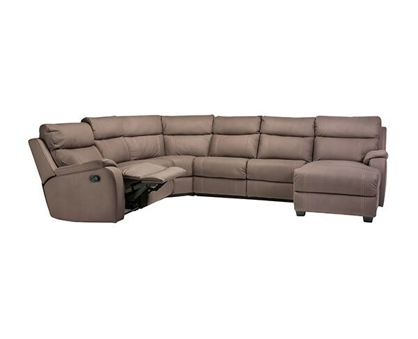 Porter 6 Seat Recliner with Chaise and Sofa Bed